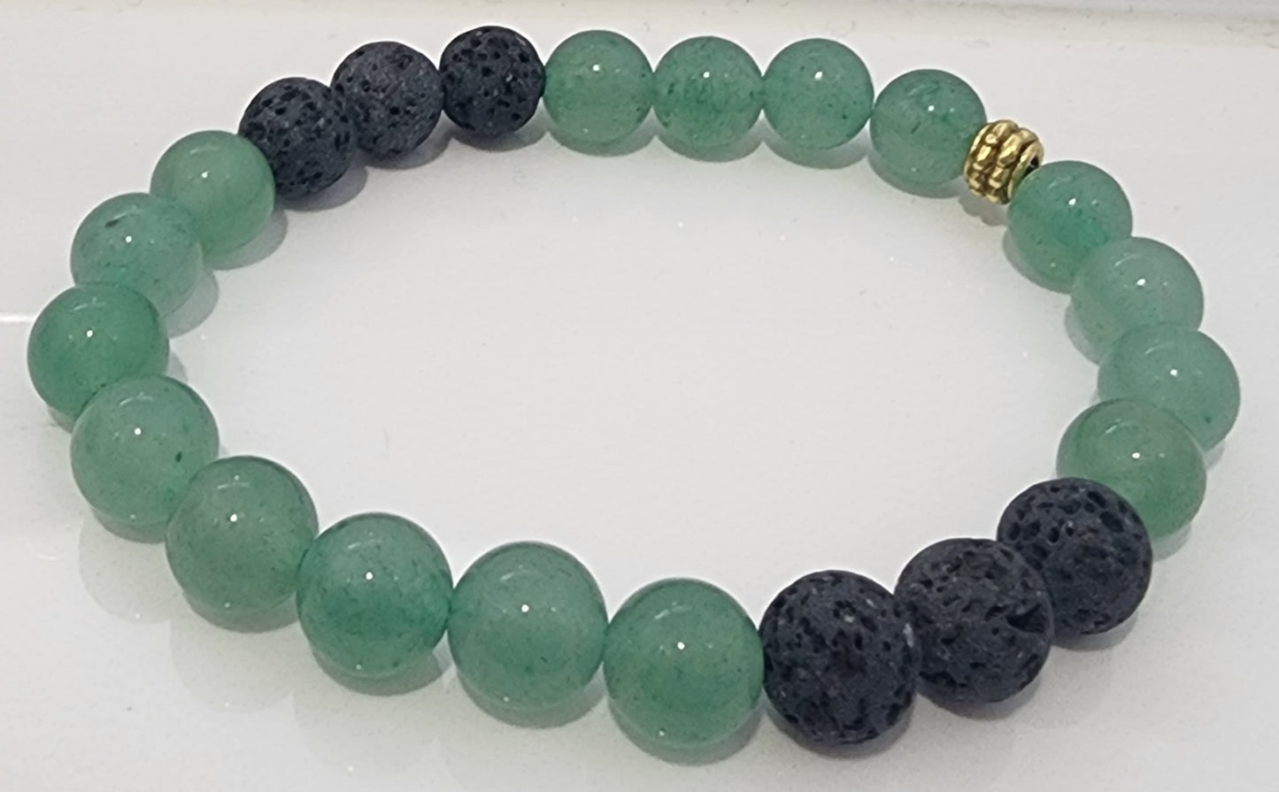 Green Aventurine Aromatherapy Diffuser Bracelet