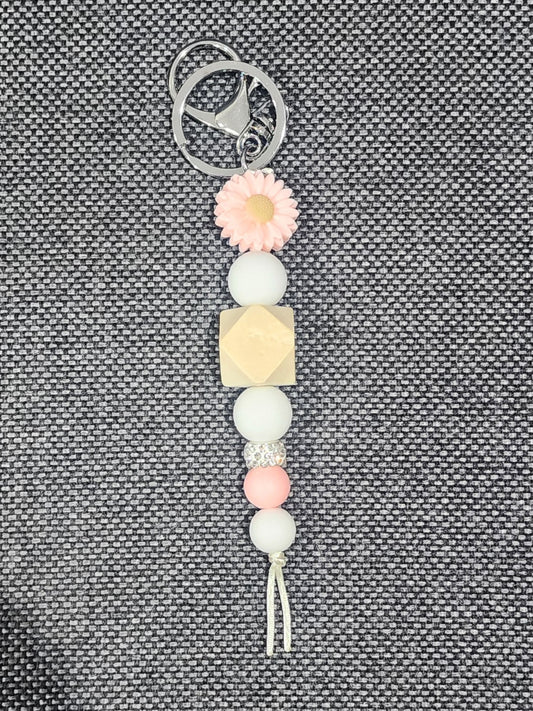 Aromatherapy Flower Keychain